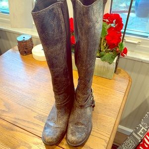 Tall brown Betsy Johnson Boots
